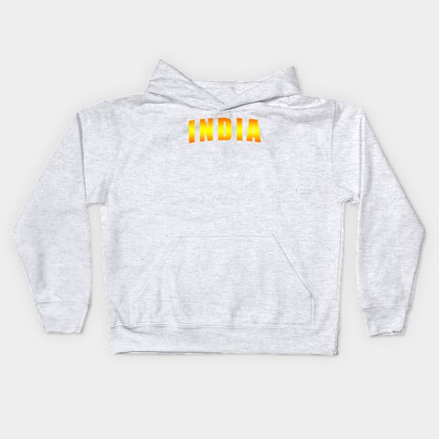 India Kids Hoodie by nabilhaj